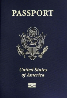 imagem do passaporte americano